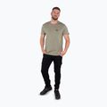 Herren Alpha Industries Basic Kleines Logo oliv T-shirt 2