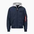 Alpha Industries Herrenjacke MA-1 TT Two Tone Hood rep.blue 4