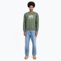 Alpha Industries Herren Basic Sweatshirt dunkel oliv 2