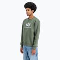 Alpha Industries Herren Basic Sweatshirt dunkel oliv 4