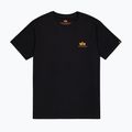 Herren Alpha Industries Basic Small Logo T-shirt schwarz/neon orange 5