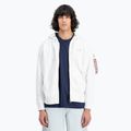 Alpha Industries Herren Sweatshirt Back Print Zip weiß