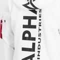 Alpha Industries Herren Sweatshirt Back Print Zip weiß 7