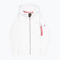 Alpha Industries Herren Sweatshirt Back Print Zip weiß 8