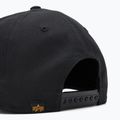 Alpha Industries Crew Baseballkappe schwarz 4