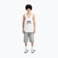 Herren Alpha Industries Basic Tank Body Building T-Shirt weiß 2