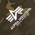Herren Alpha Industries Basic Camo oliv getarntes Poloshirt 5