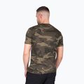 Herren Alpha Industries Basic Kleines Logo Camo oliv t-shirt 3