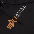Alpha Industries Herren Sweatshirt Alpha Label schwarz 3