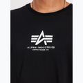Herren Alpha Industries Basic Mid Logo T-shirt schwarz 6