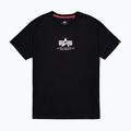Herren Alpha Industries Basic Mid Logo T-shirt schwarz 7
