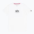 Alpha Industries Herren Basic Mid Logo T-shirt weiß 7