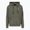 Alpha Industries Herren Space Shuttle Sweatshirt dunkel oliv