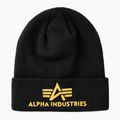 Alpha Industries 3D Kappe schwarz/gelb gold