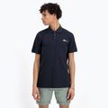 Herren Alpha Industries Basic Polo Kleines Logo T-shirt Replik blau