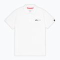 Herren Alpha Industries Basic Polo Kleines Logo T-shirt weiß 6
