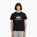 Alpha Industries Herren Basic T Shirts (2 Stück) schwarz