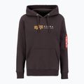 Herren Alpha Industries Alpha Label Jäger braun Sweatshirt