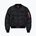 Herren Alpha Industries MA-1 Puffer Bomberjacke schwarz 7