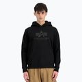 Herren Alpha Industries Basic Carbon Hoody schwarz