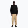 Herren Alpha Industries Reflective Print Pullover schwarz 2