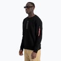 Herren Alpha Industries Reflective Print Pullover schwarz 4