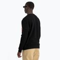 Herren Alpha Industries Reflective Print Pullover schwarz 5