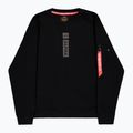 Herren Alpha Industries Reflective Print Pullover schwarz 7