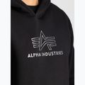 Herren Alpha Industries Basic Hoodie TPU schwarz/chrom 5