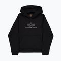 Herren Alpha Industries Basic Hoodie TPU schwarz/chrom 9