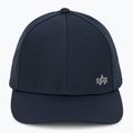 Alpha Industries Herren Metal Label Rep blau/chrom Baseballkappe 2