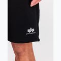Herren Alpha Industries Basic Small Logo II Shorts schwarz 6