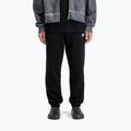 Herren Alpha Industries Basic Small Logo II Jogger Hose schwarz