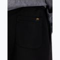 Herren Alpha Industries Basic Small Logo II Jogger Hose schwarz 7