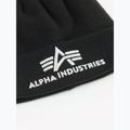 Alpha Industries 3D schwarz/silberne Kappe 3