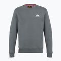 Herren Alpha Industries Basic Small Logo Denim blau Sweatshirt 5