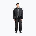 Herren Steppjacke Alpha Industries MA-1 Logo Puffer Bomber black 2
