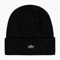 Wintermütze Alpha Industries Metal Logo Beanie black