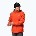 Jack Wolfskin Herren Stormy Point Regenjacke orange 1111141_3017