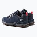 Jack Wolfskin Damen-Trekkingstiefel Refugio Texapore Low navy blau 4050821 3