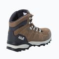 Jack Wolfskin Damen-Trekkingstiefel Refugio Texapore Mid braun/aprikot 14