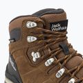 Jack Wolfskin Damen-Trekkingstiefel Refugio Texapore Mid braun/aprikot 9