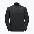 Jack Wolfskin Herren Fleece-Sweatshirt Gecko schwarz 1709521_6000