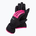 Skihandschuhe Kinder Reusch Alan schwarz-rosa 6/61/115