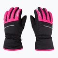 Skihandschuhe Kinder Reusch Alan schwarz-rosa 6/61/115 3