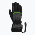 Skihandschuhe Reusch Outset R-Tex XT black/black melange/neon green 2