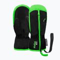 Kinder-Skihandschuh Reusch Ben Mitten schwarz/neongrün 5