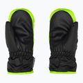 Kinder-Skihandschuh Reusch Ben Mitten schwarz/neongrün 2