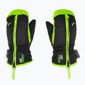 Kinder-Skihandschuh Reusch Ben Mitten schwarz/neongrün 3