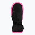 Kinder Skihandschuhe Reusch Ben Mitten black/ knockout pink 3